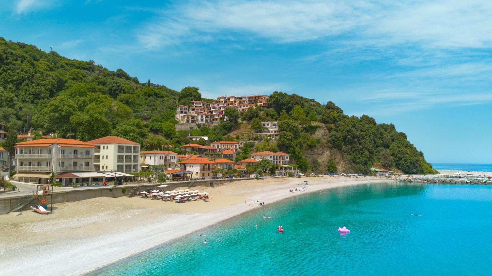 Kenta Beach Hotel Agios Ioannis  Buitenkant foto