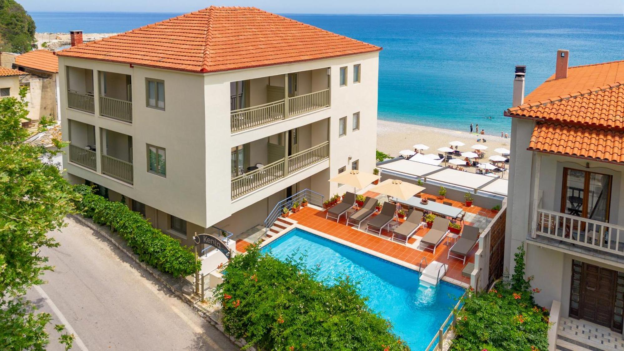 Kenta Beach Hotel Agios Ioannis  Buitenkant foto